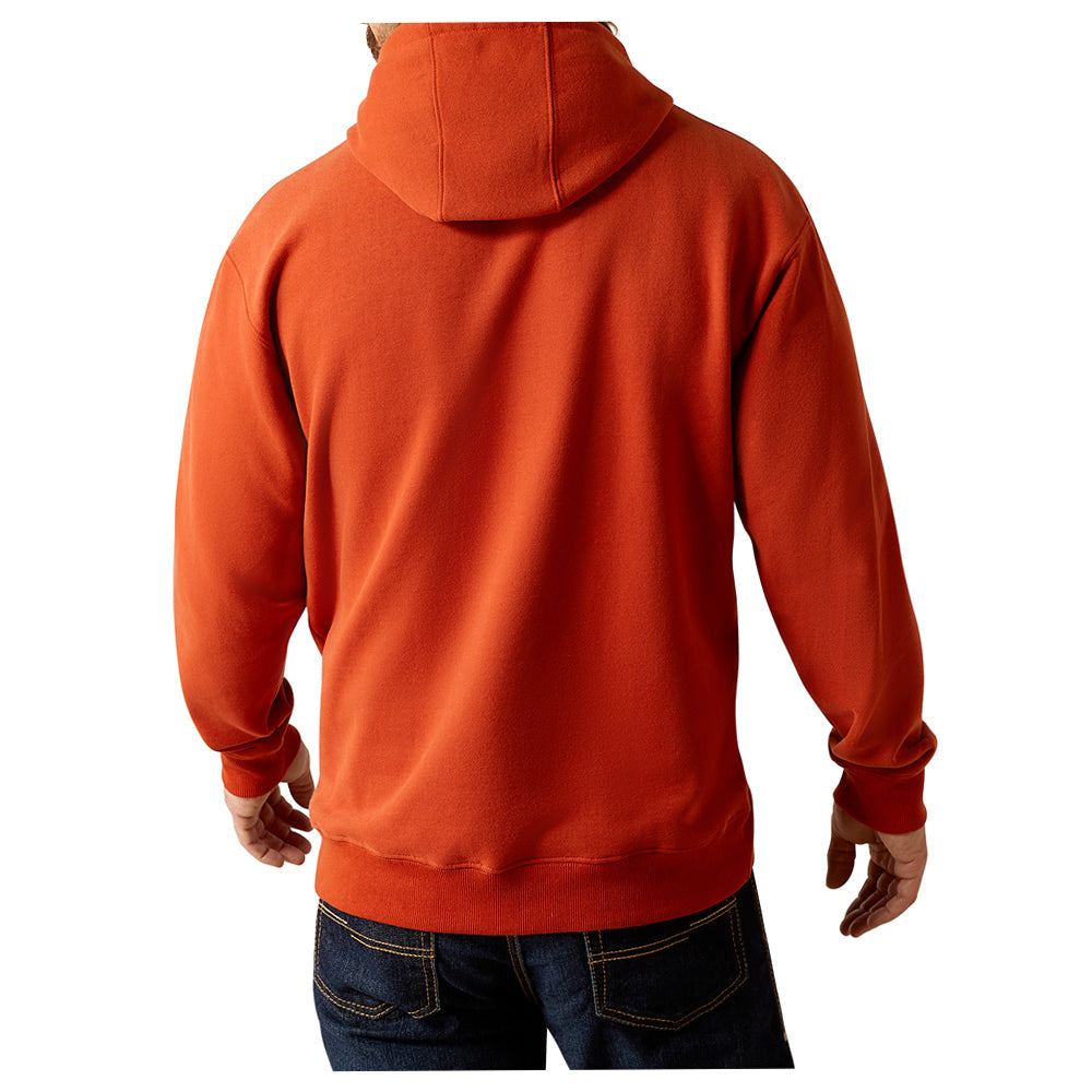 Ariat Forest Badge Hood Dark Orange - 2458