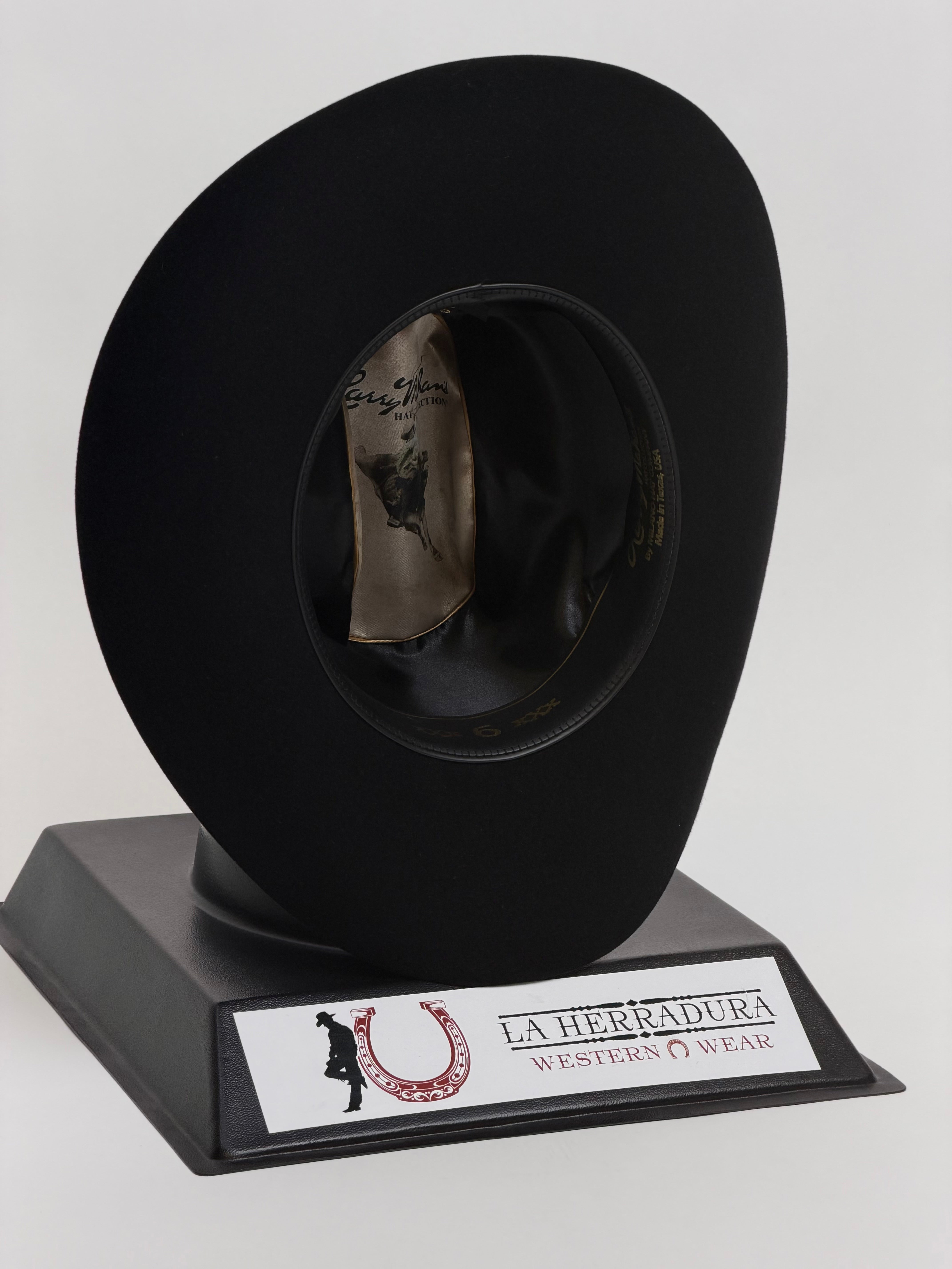 LARRY MAHAN´S 6X GORRAS COYBOY NEGRAS REALES