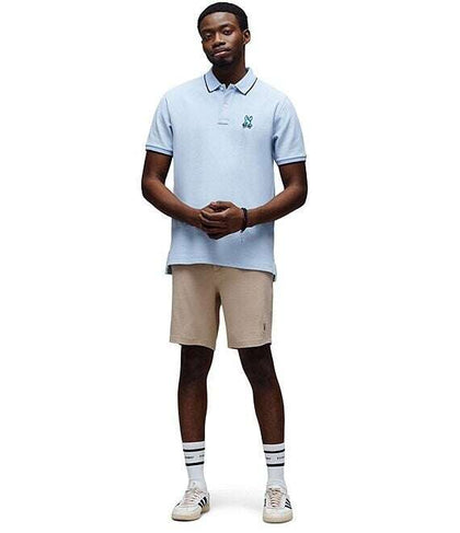 PSYCHO BUNNY ETHAN LIGHT BLUE POLO - MT0100204