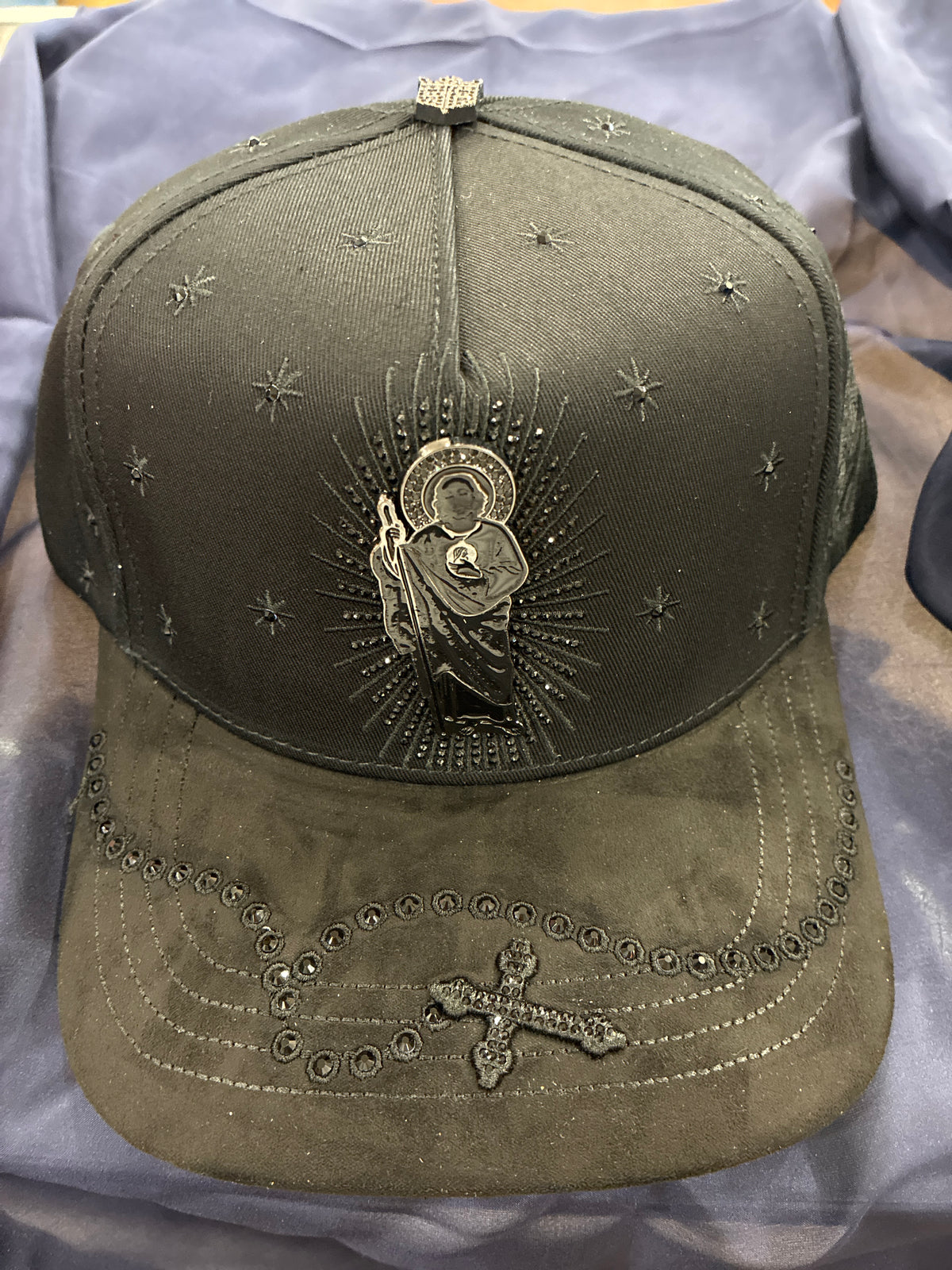 BIGG BOSS HATS COLLECTION SAN JUDAS BLACK/BLACK ROSARIO