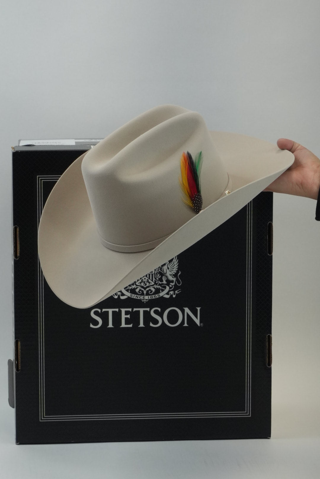 STETSON 30X EL PATRON SILVER BELLY
