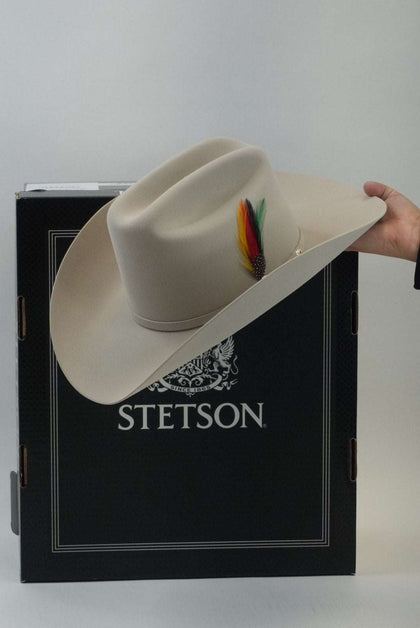 STETSON 30X EL PATRON SILVER BELLY Copa Alta