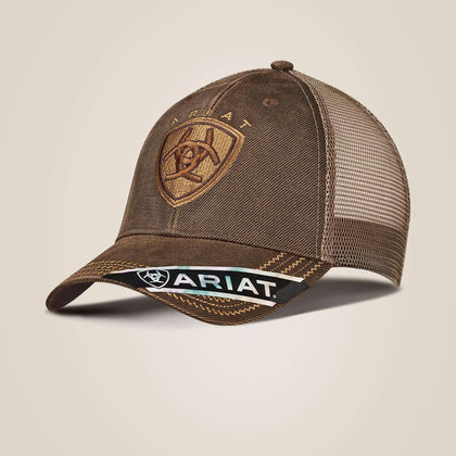 ARIAT CAP BROWN OILSKIN -1515602