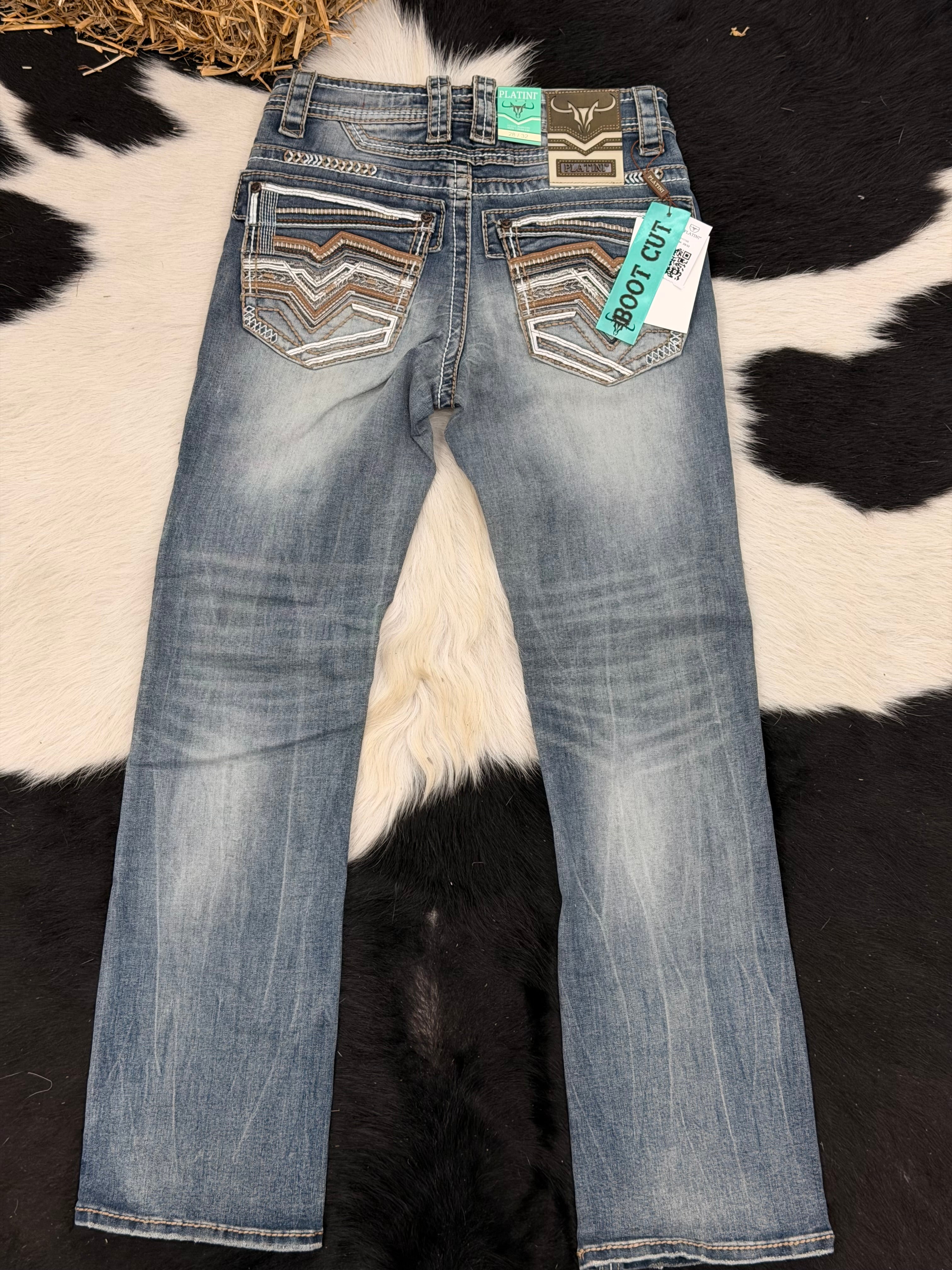 PLATINI MENS BOOT-CUT JEANS PHD11105