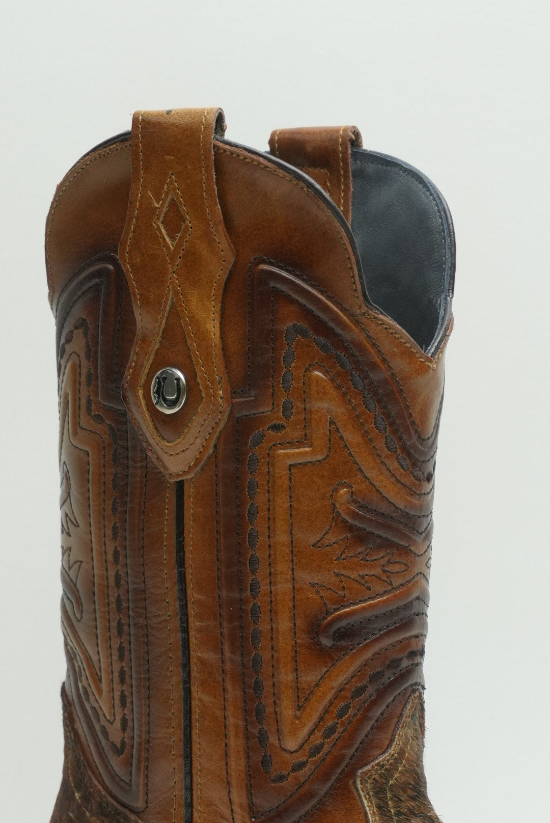 LA HERRADURA MENS DANIEL PELO TIGRE BARAZA CAJETA BOOT