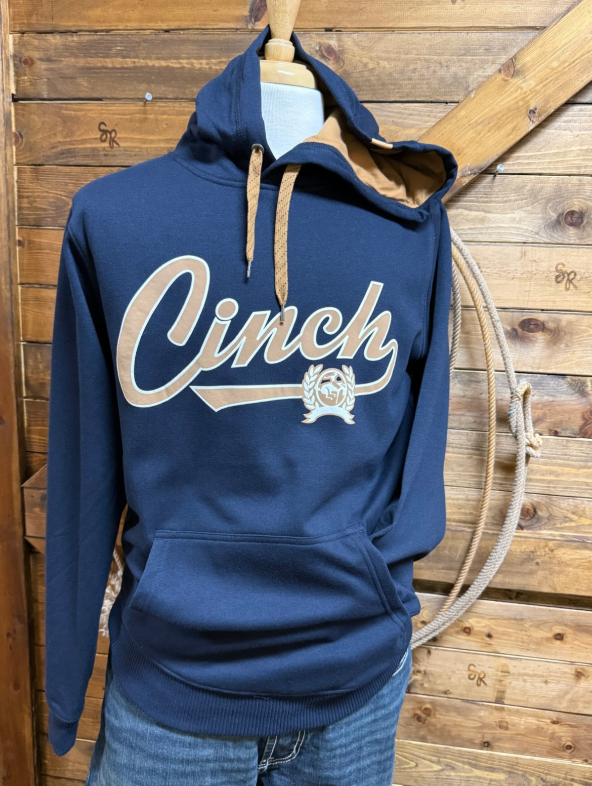 SUDADERA CINCH AZUL MARINO PARA HOMBRE - MWK1206036