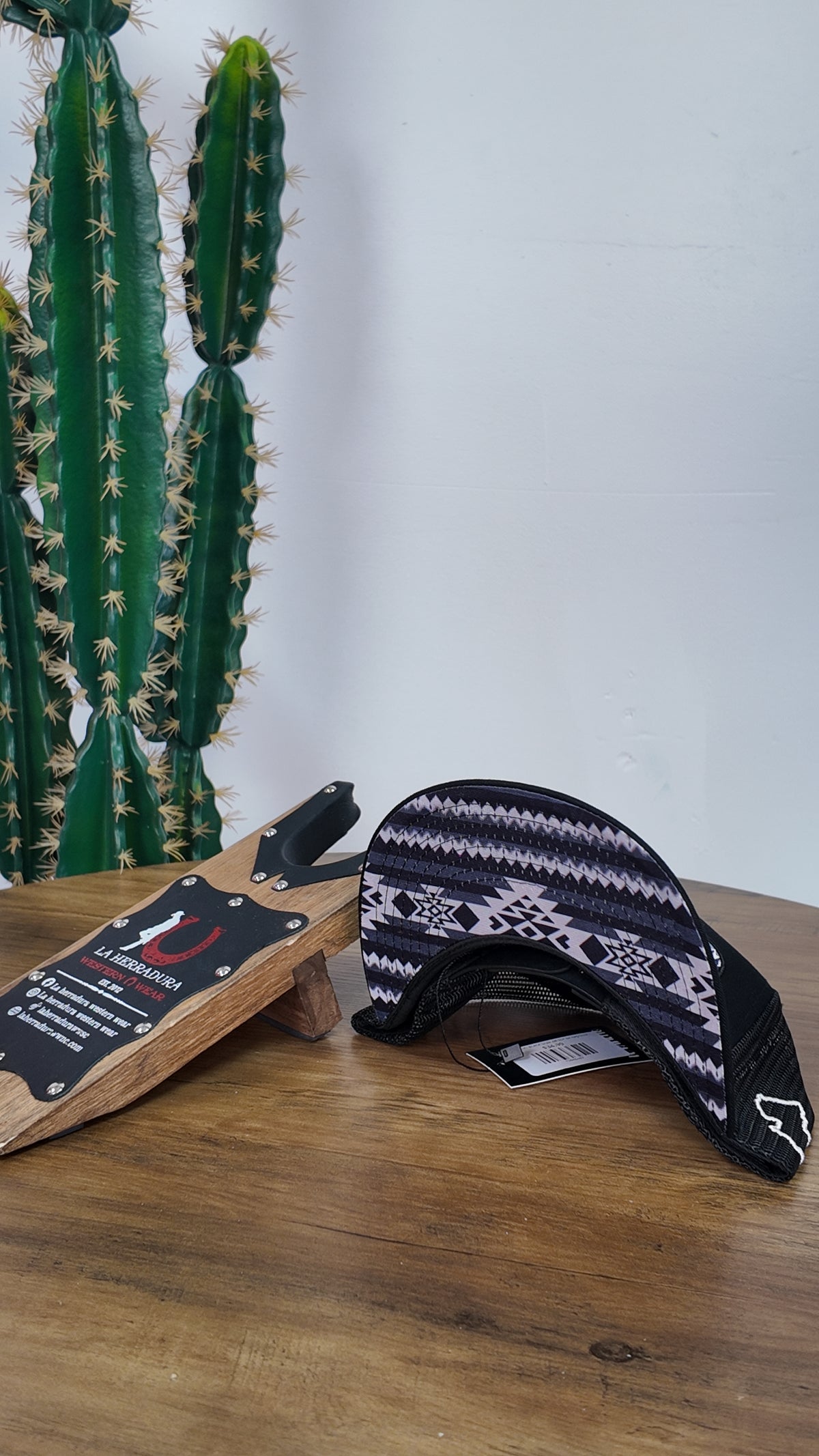 DE RANCHO BLACK Style .08 SLP de negro con NAVY HAT