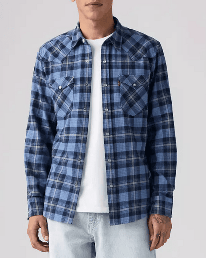 CAMISA AZUL DE HOMBRE DE MANGA LARGA LEVI'S - 857450241