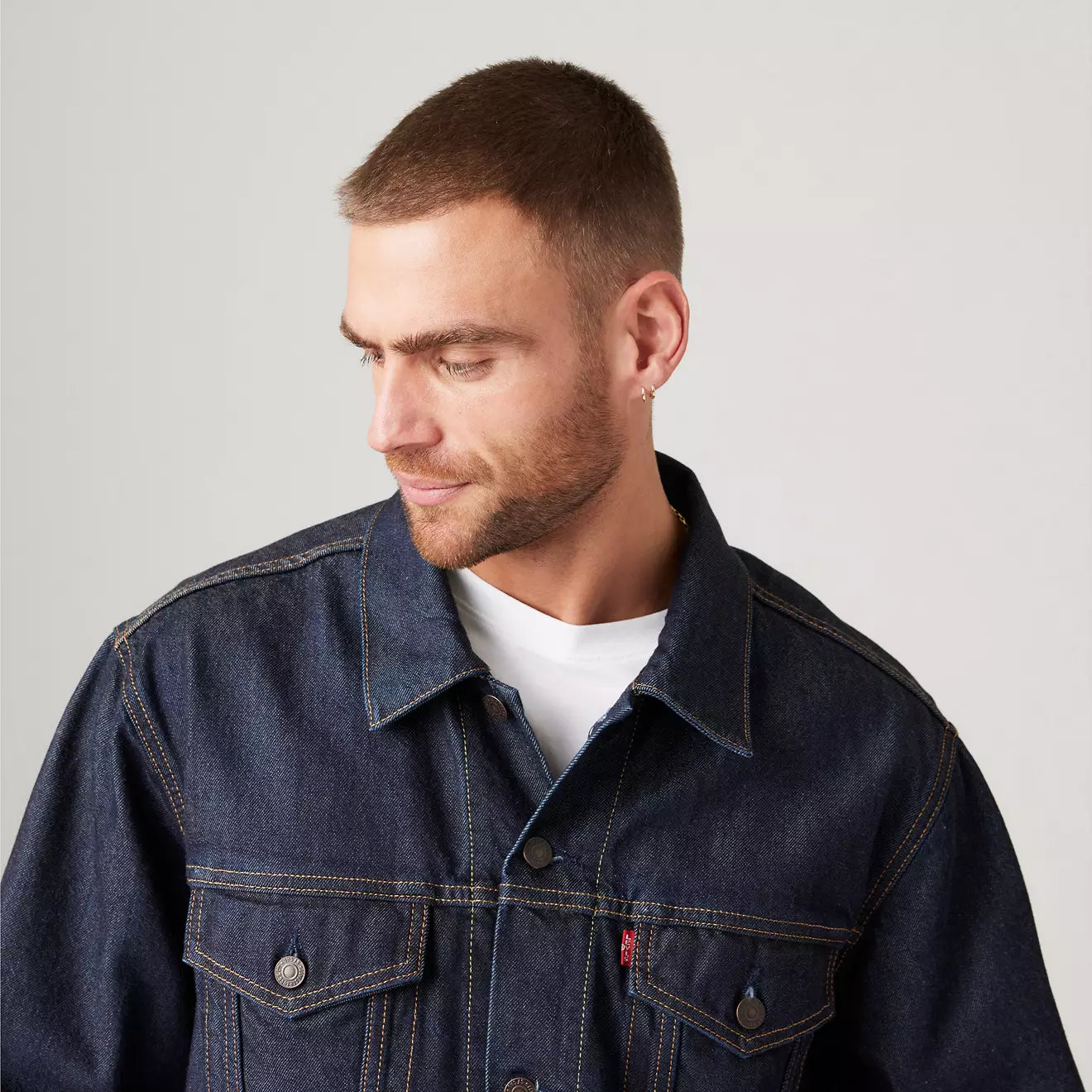 Levi´s Super Dark Blue Trucker Jacket 134