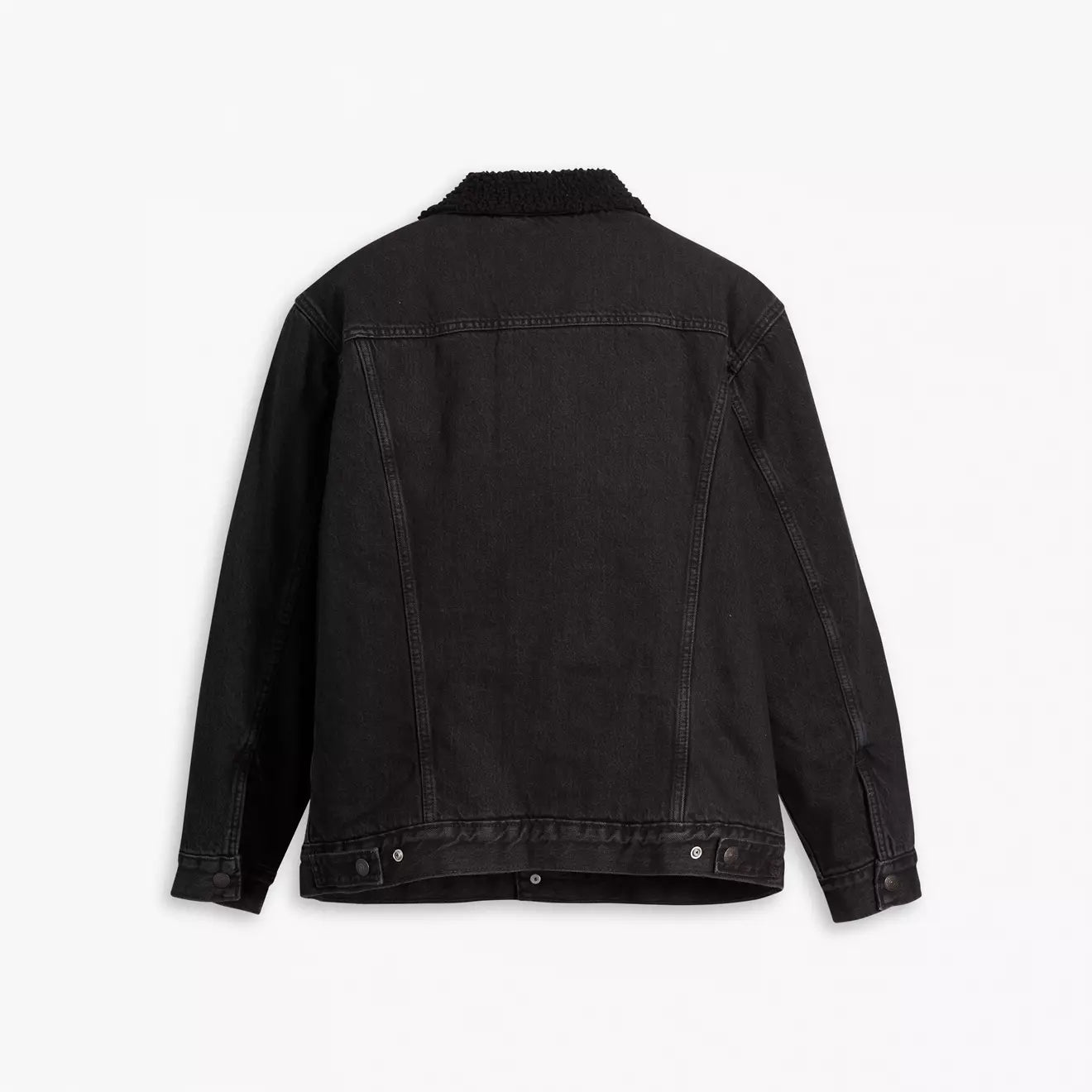 Levi´s Type III Sherpa Black Trucker Jacket