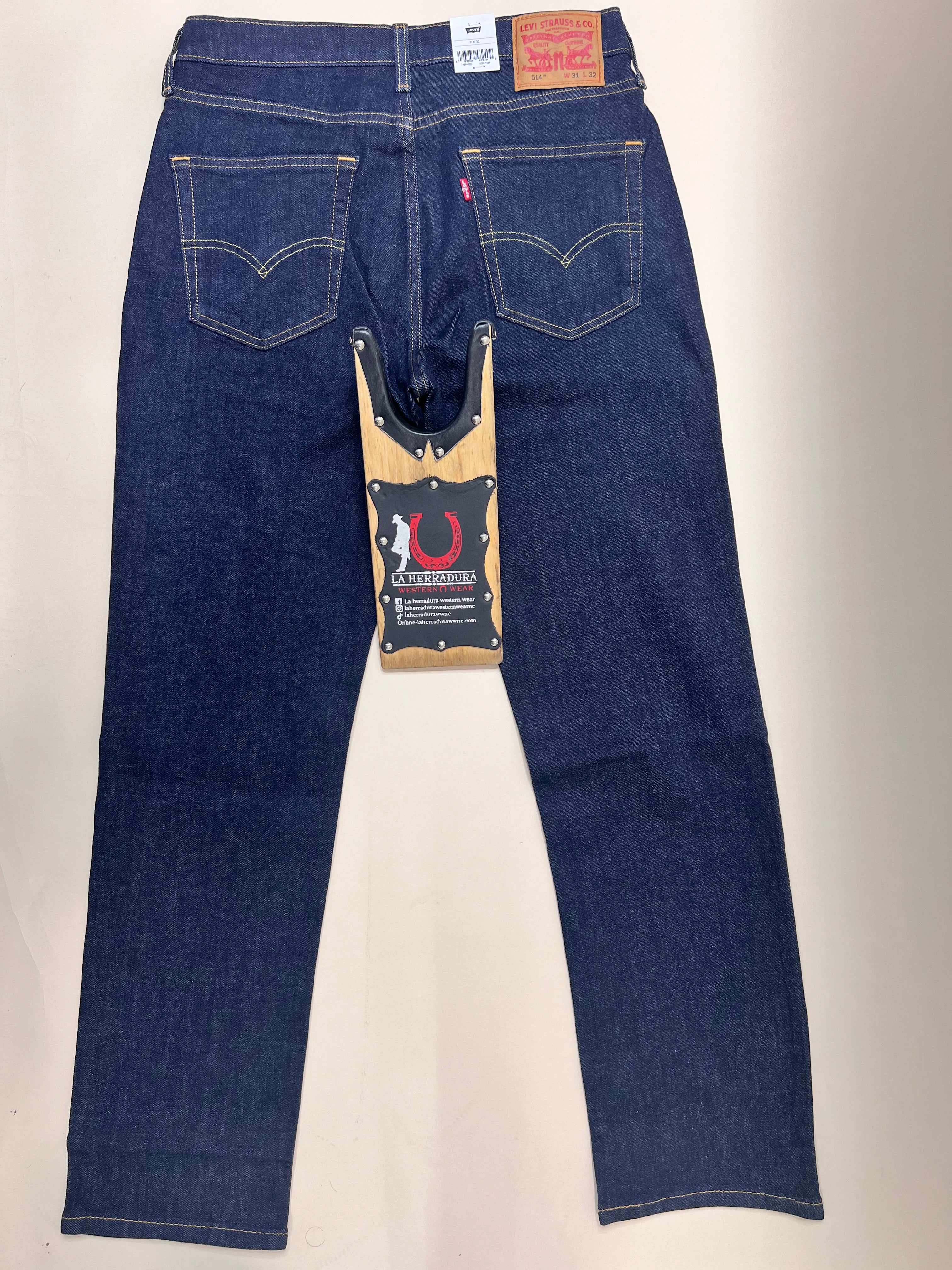 Levi’s Flex 514 Straight Stretch Jean- Denim