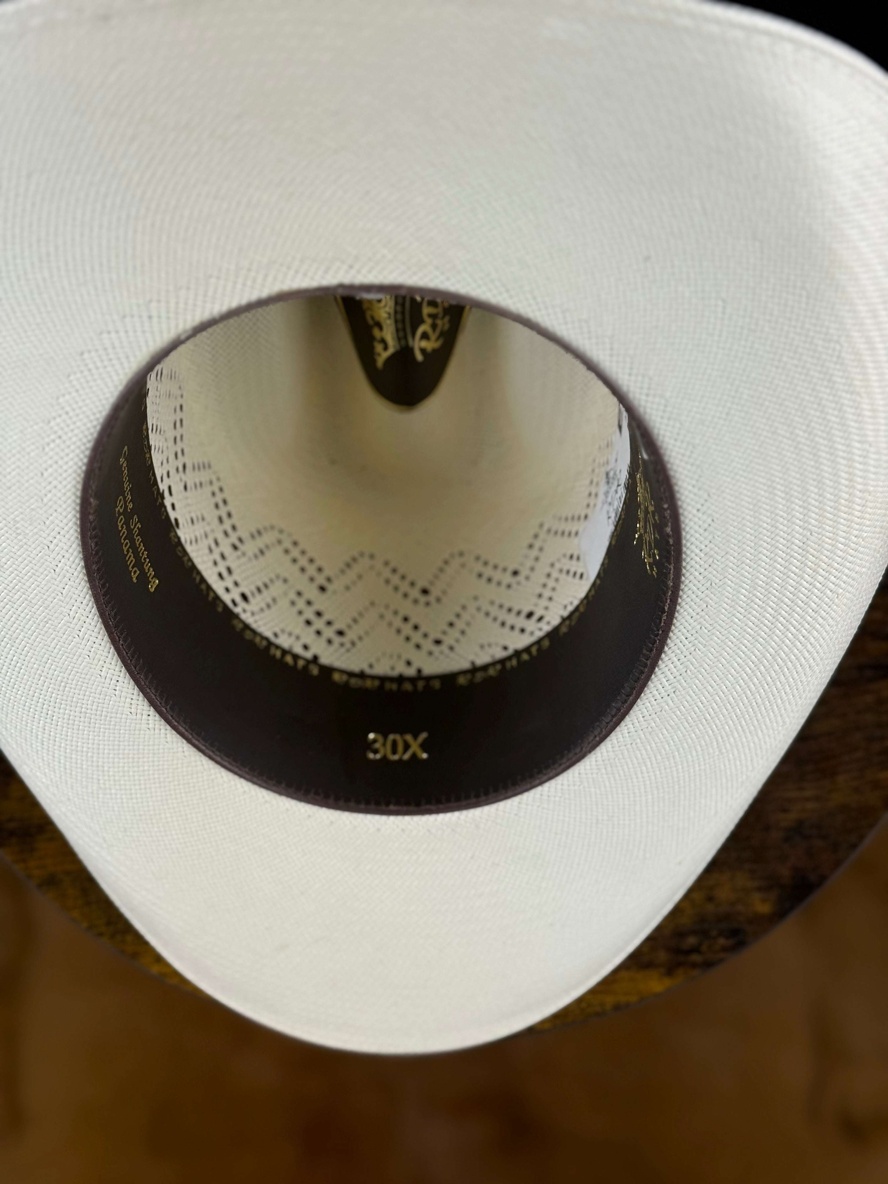 RDR EP400 OPEN CROWN STRAW HAT 30x Laherradurawwnc.com