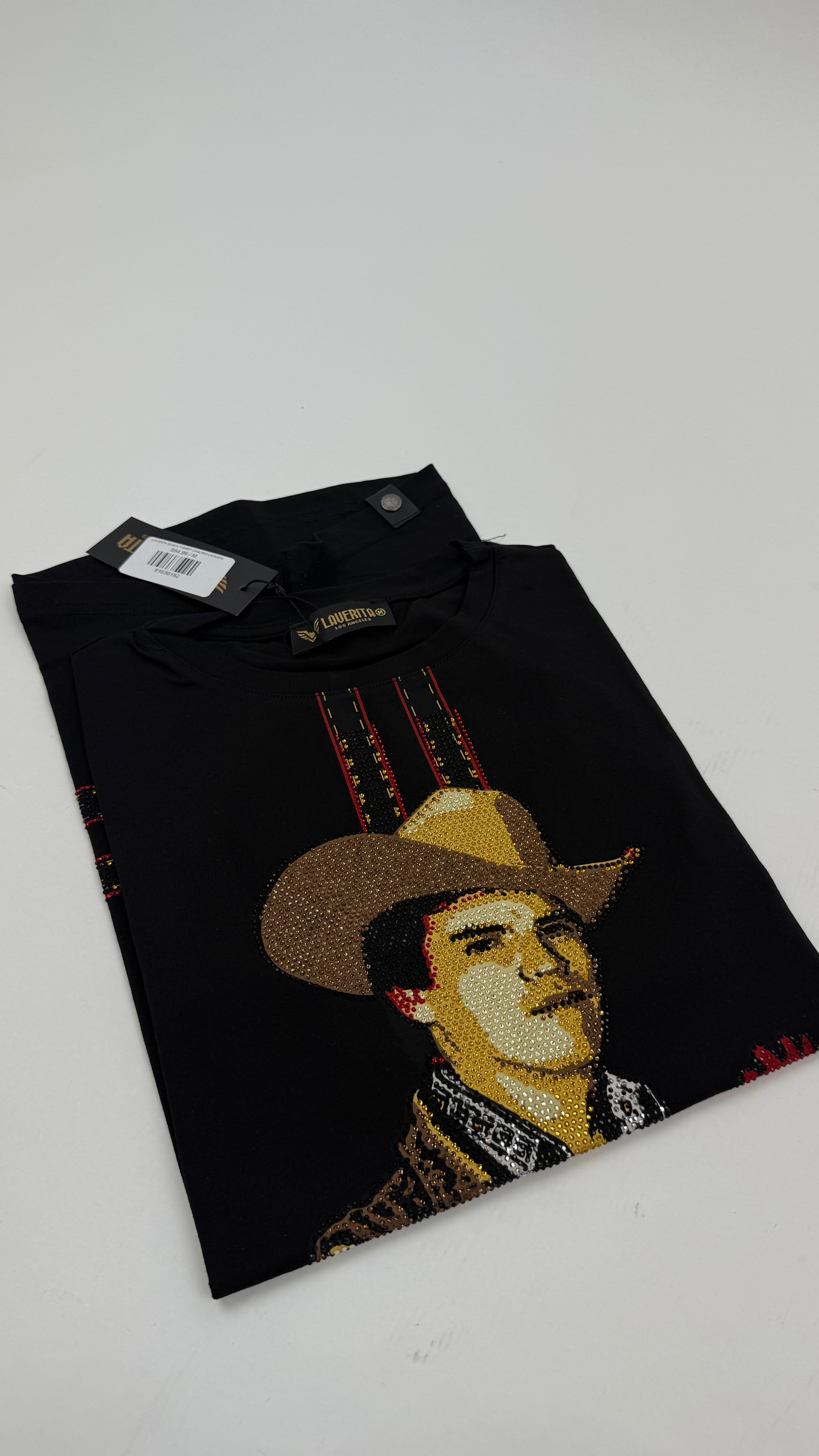 LAVERITA BLACK T-SHIRT CHALINO LAV94829