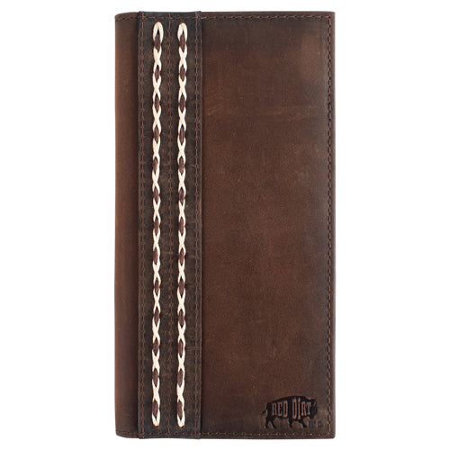RED DIRT BROWN&WHITE RODEO WALLET- 2520638769