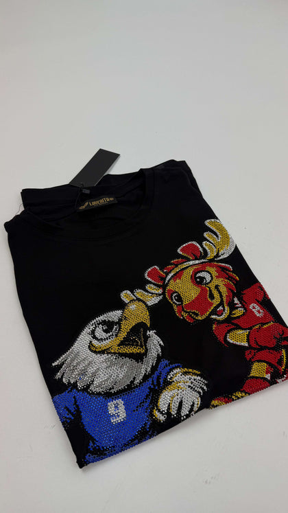 CAMISETA NEGRA LAVERITA MUNDIAL -LAV94828