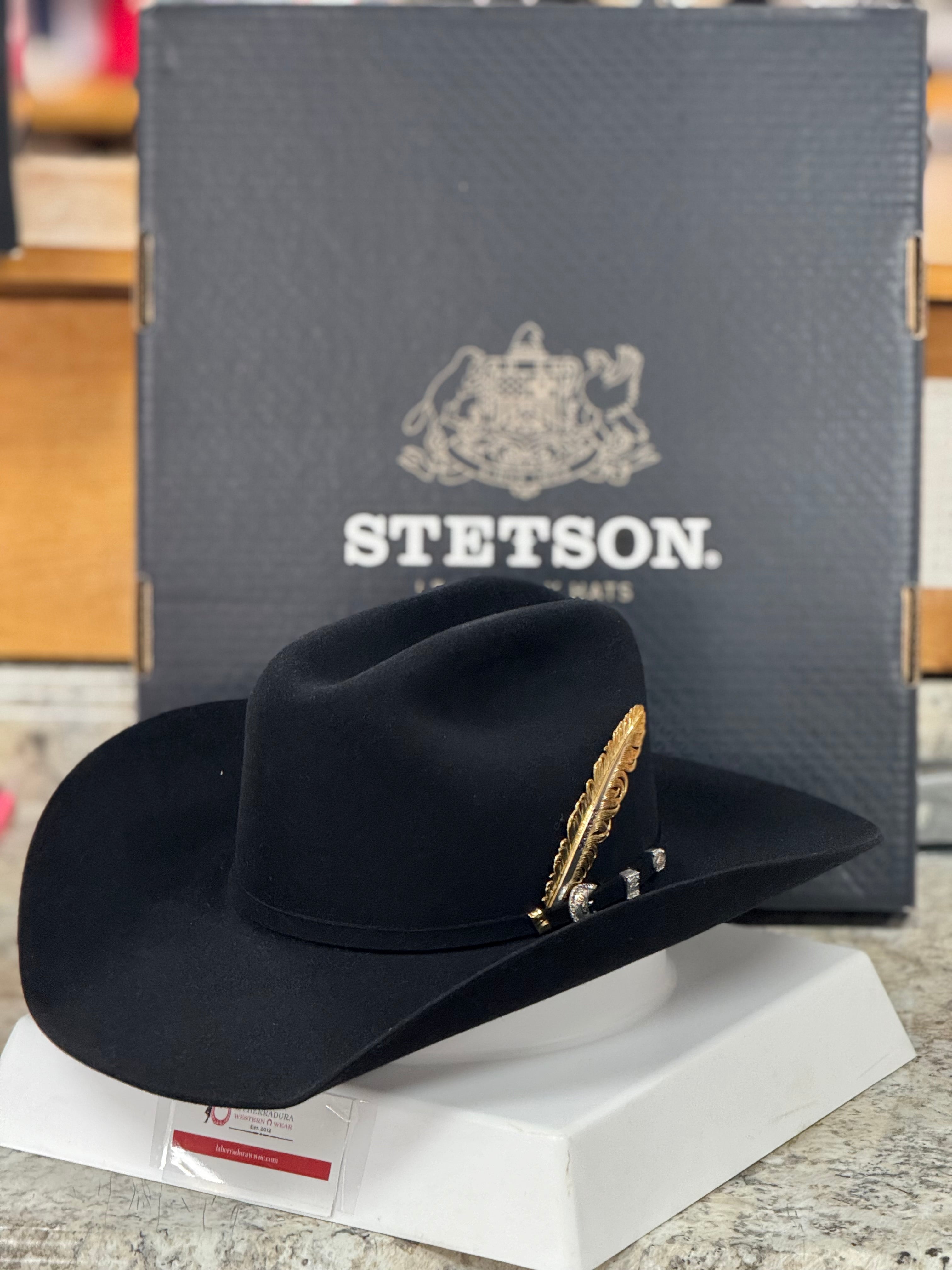 STETSON 10X SHASTA NEGRO