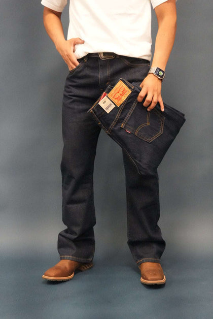 LEVI’S MEN'S 517 BOOTCUT DARK DENIM JEANS - 005170216