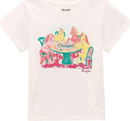CAMISETA WRANGLER PARA NIÑAS BLANCA - 112379447