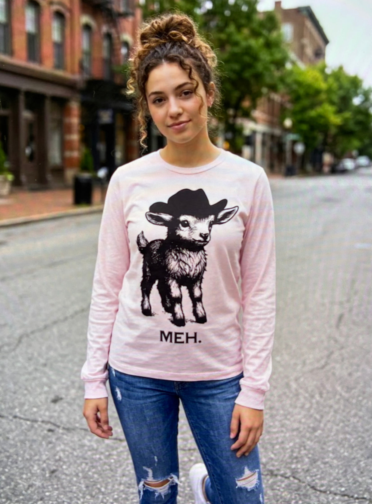 CAMISA DE MANGA LARGA CRUEL GIRLS ROSA - CTK8990012