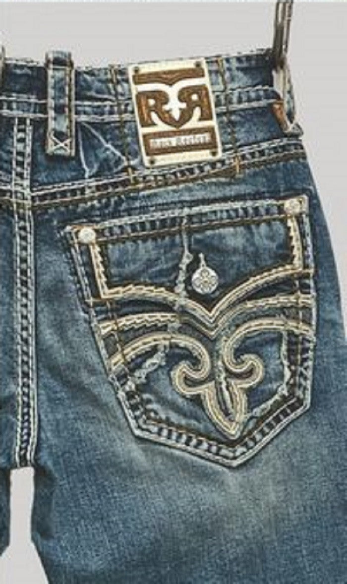 ROCK REVIVAL ANDREW B200 BOOTCUT 32” - MENS JEANS - RP5818B200R