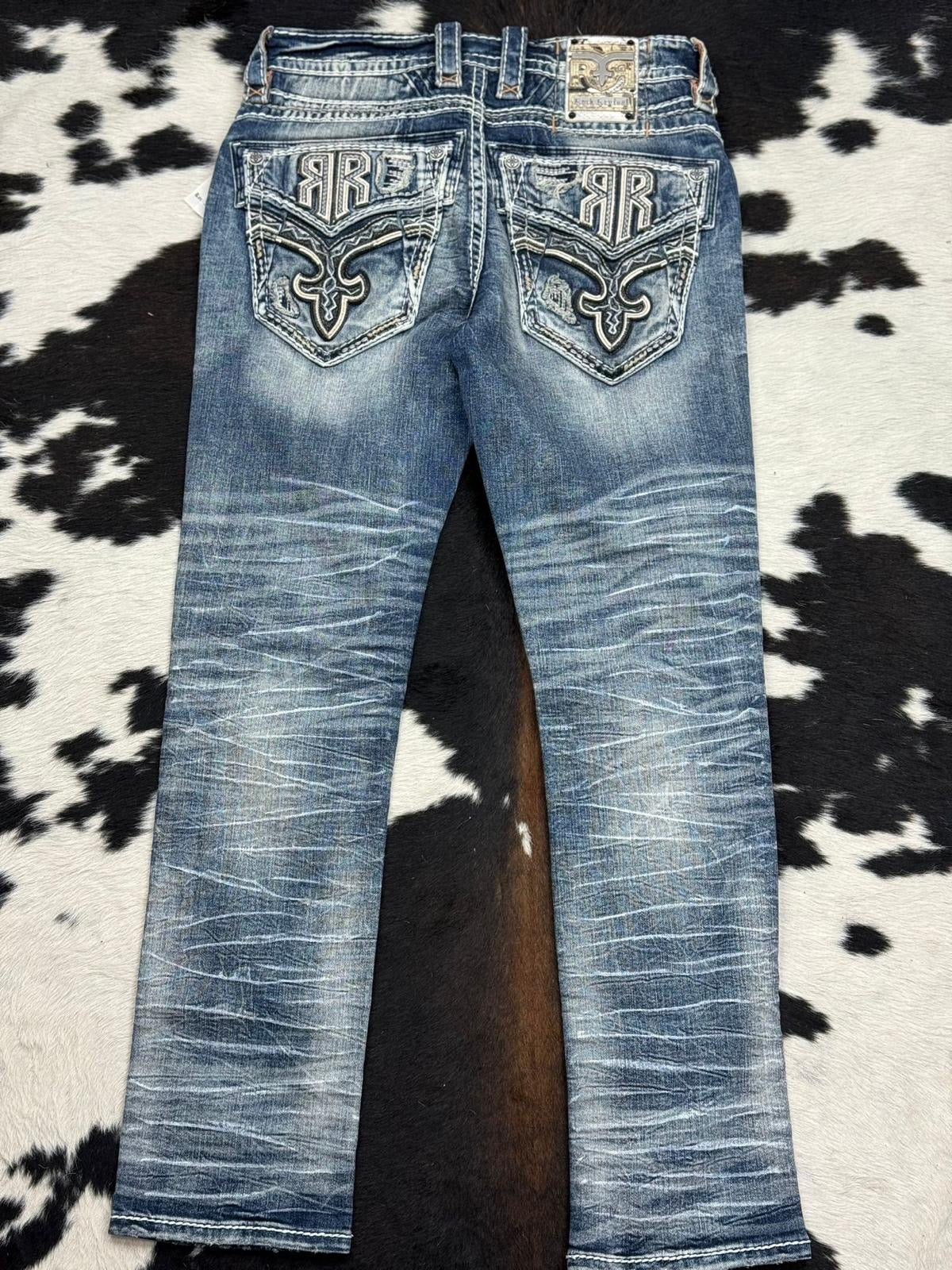 Rock Revival Mens Jeans Haven Straight