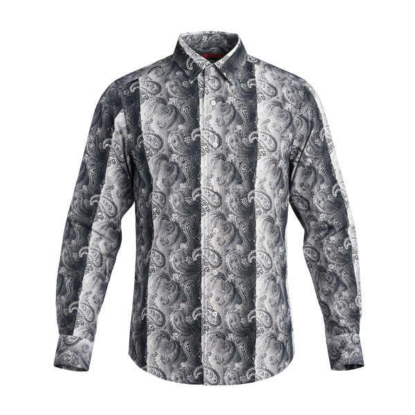 PLATINI MEN SHIRT LONG SLEEVE WHITE FPL11523