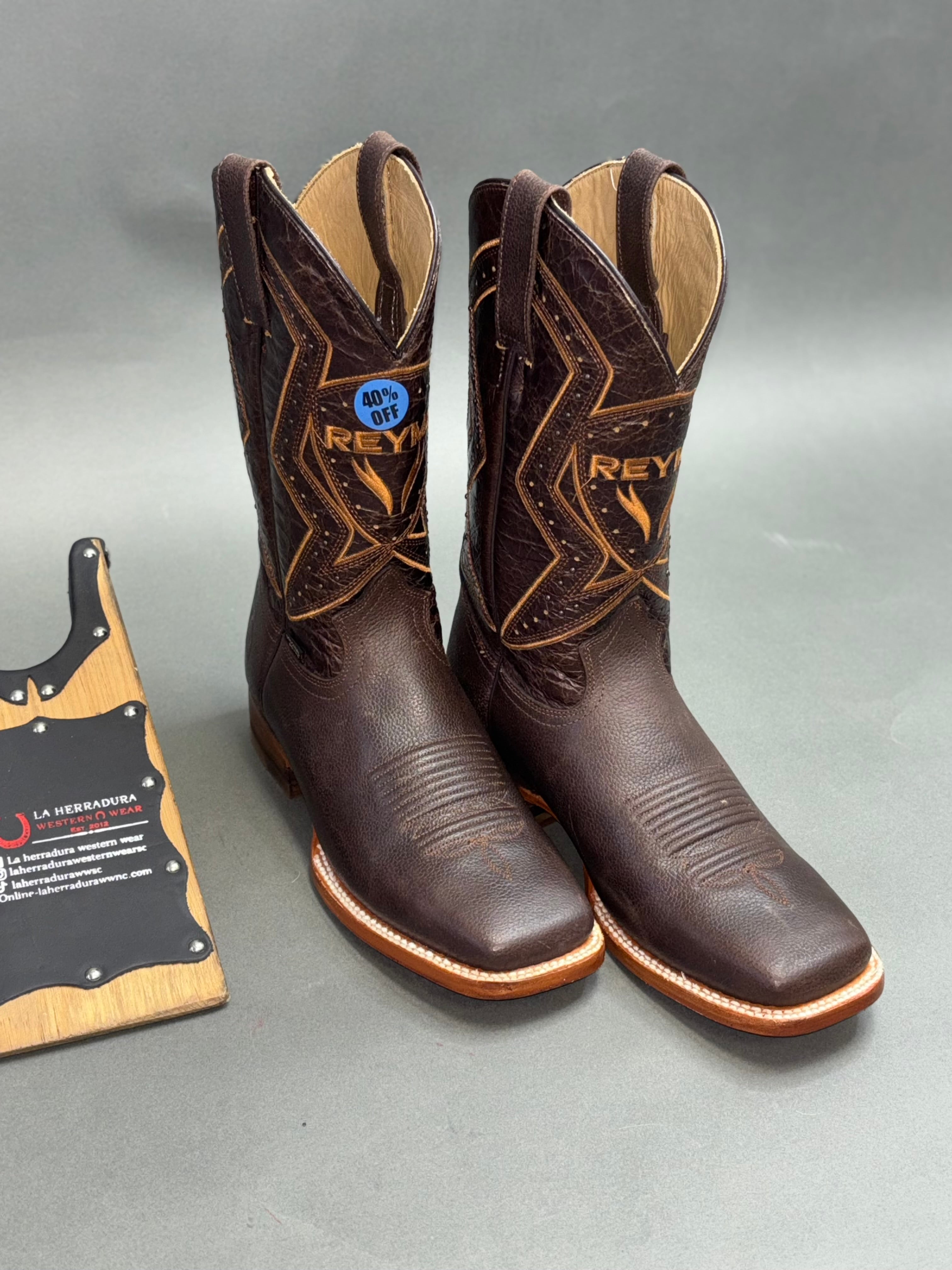 REYME BOOTS NAGA CHOCO/FOREST MOKA MEN