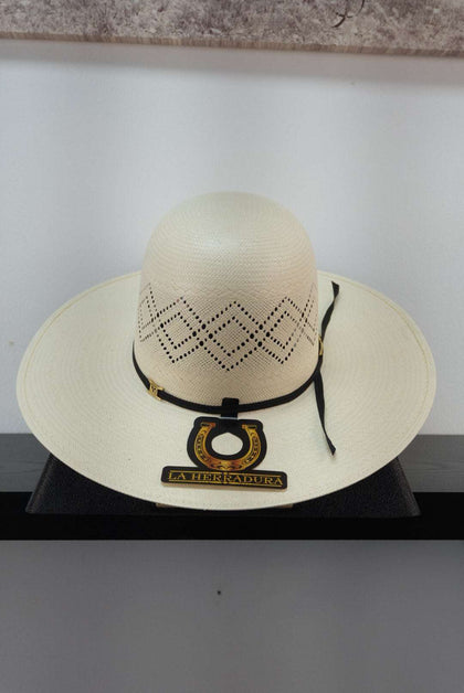 SOMBRERO DE PAJA HERRADURA ABIERTO 100x KUKULCAN