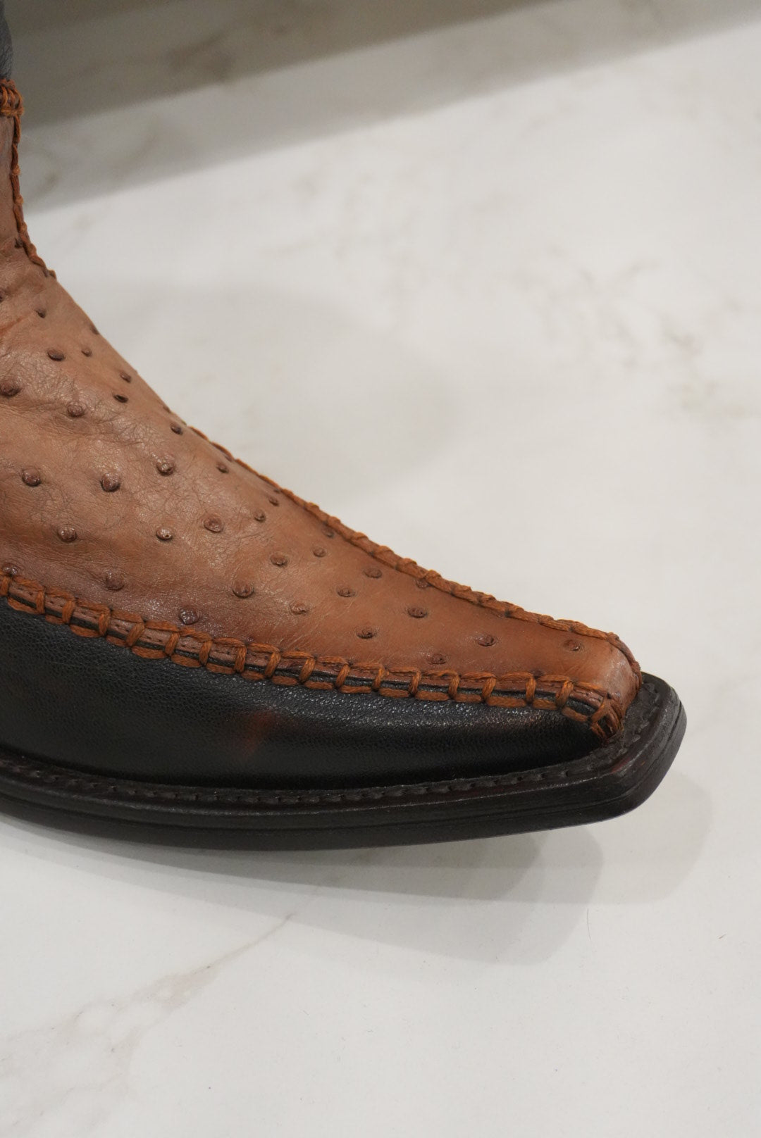 SEMENTAL BOOT MEN AVESTRUZ CAFÉ