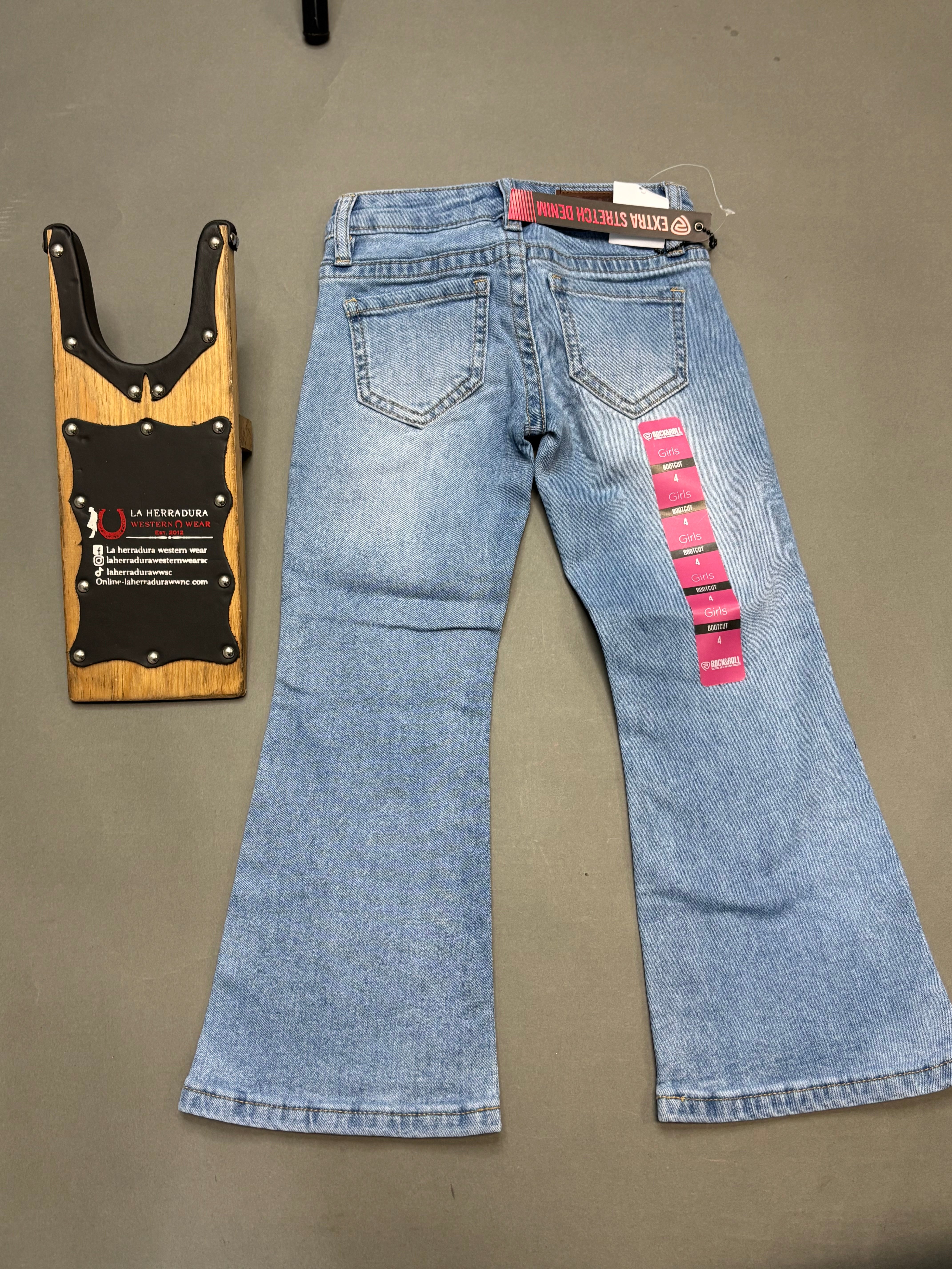 Rock&Roll Girls Denim Bootcut Light Wash