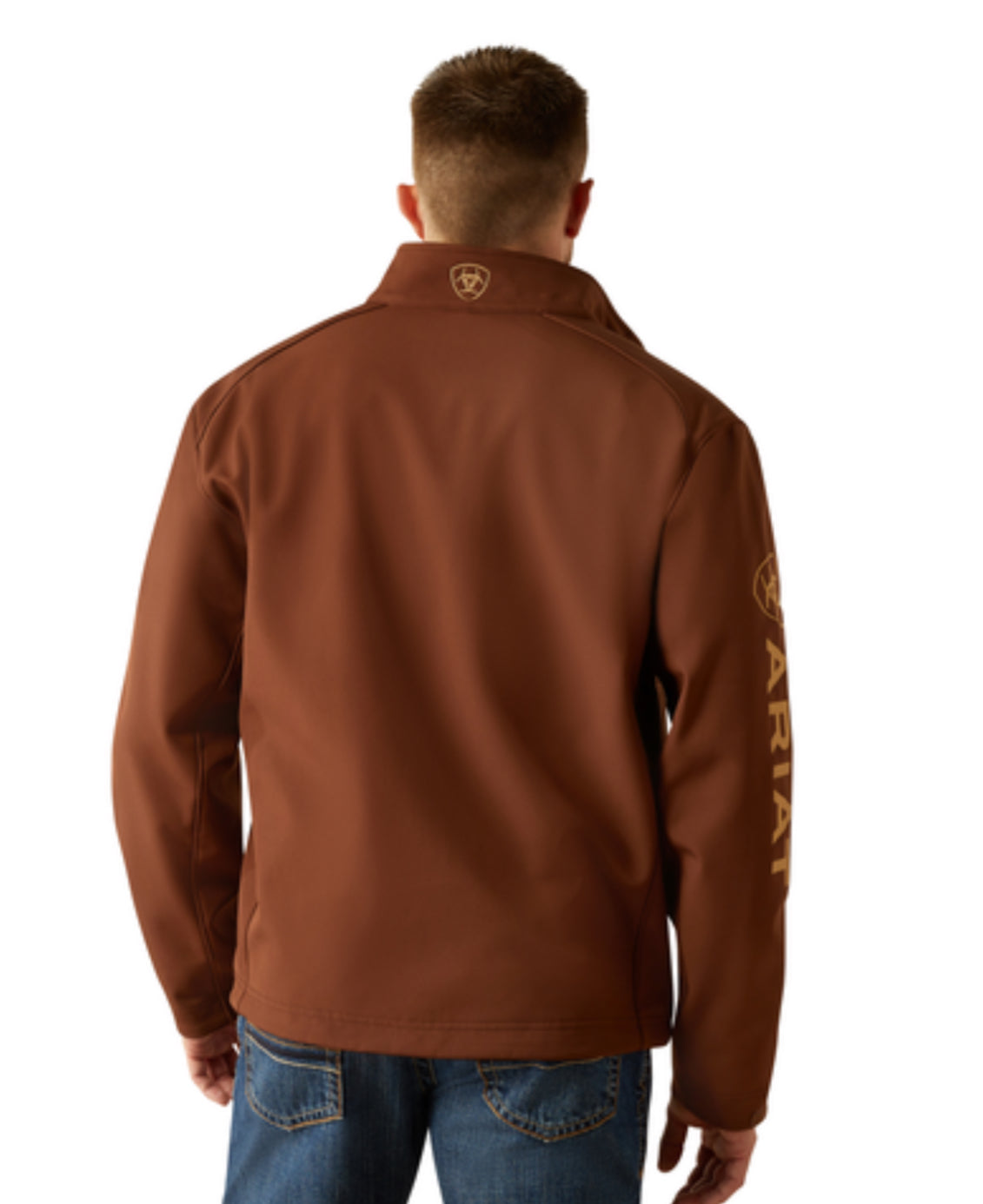 ARIAT JACKET LOGO 2.0 SOFTSEHLL POTTING SOIL- 8156