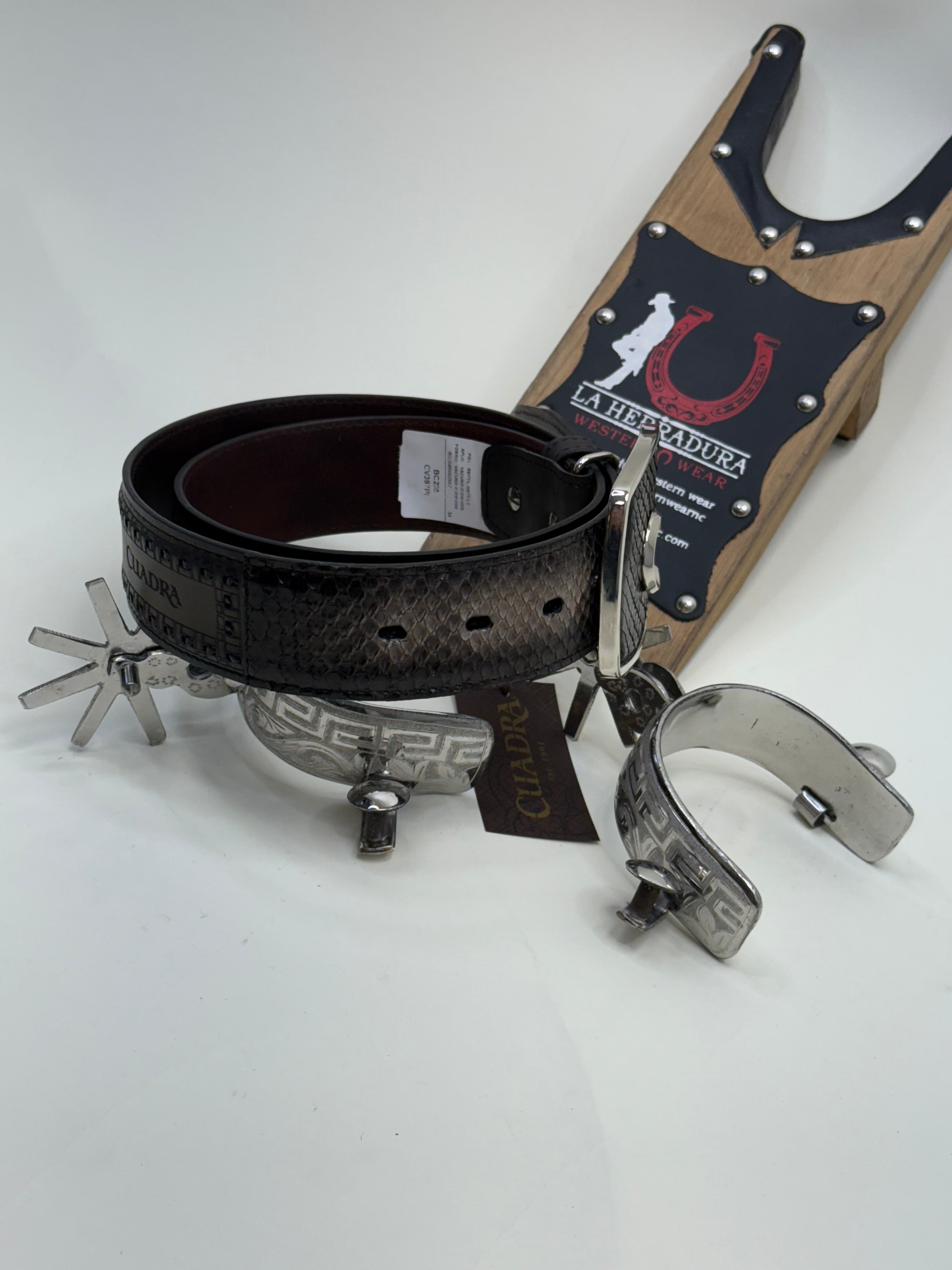 CUADRA PITON BELLY VERONA BELT