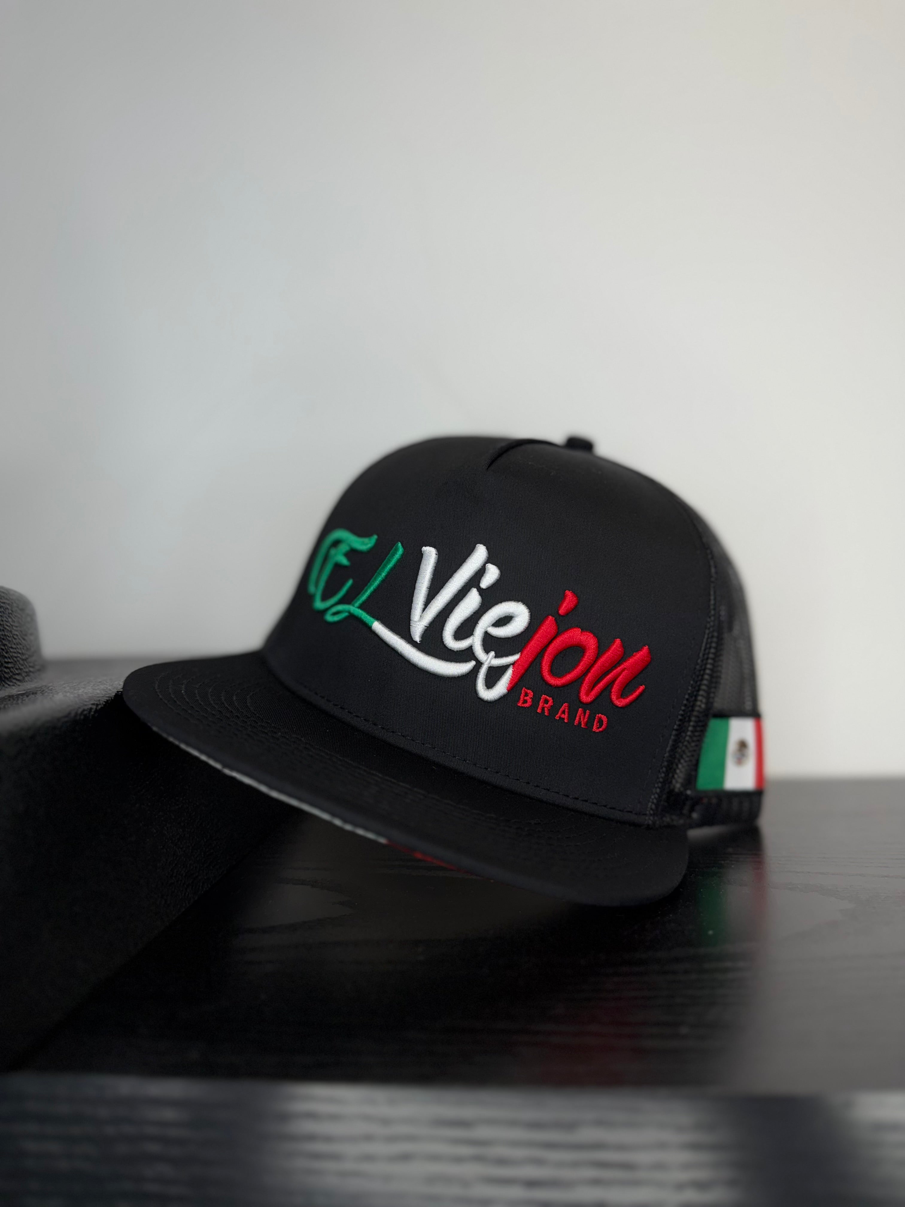 EL VIEJON BLACK 012 bandera de México CAP