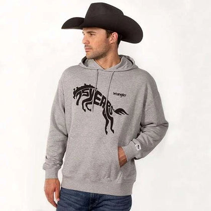 WRANGLER CHAQUETA DE HOMBRE GRIS LOGO CABALLO GODY 112318212