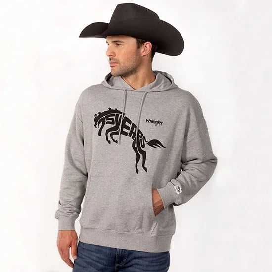 WRANGLER MEN JACKET GRY GODY HORSE LOGO 112318212