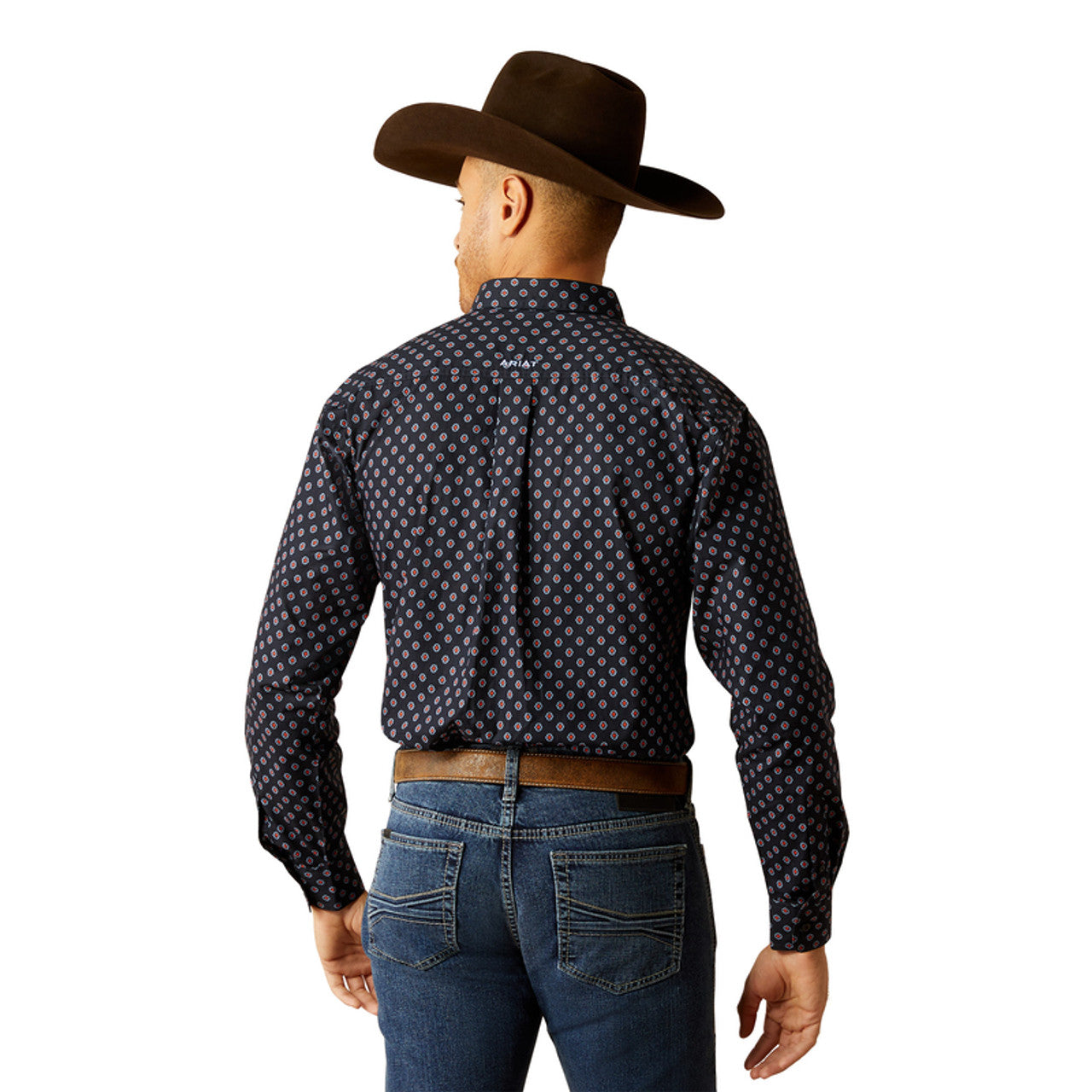 Ariat Taylor Long Sleeve Shirt Dark Blue Classic Fit - 2490