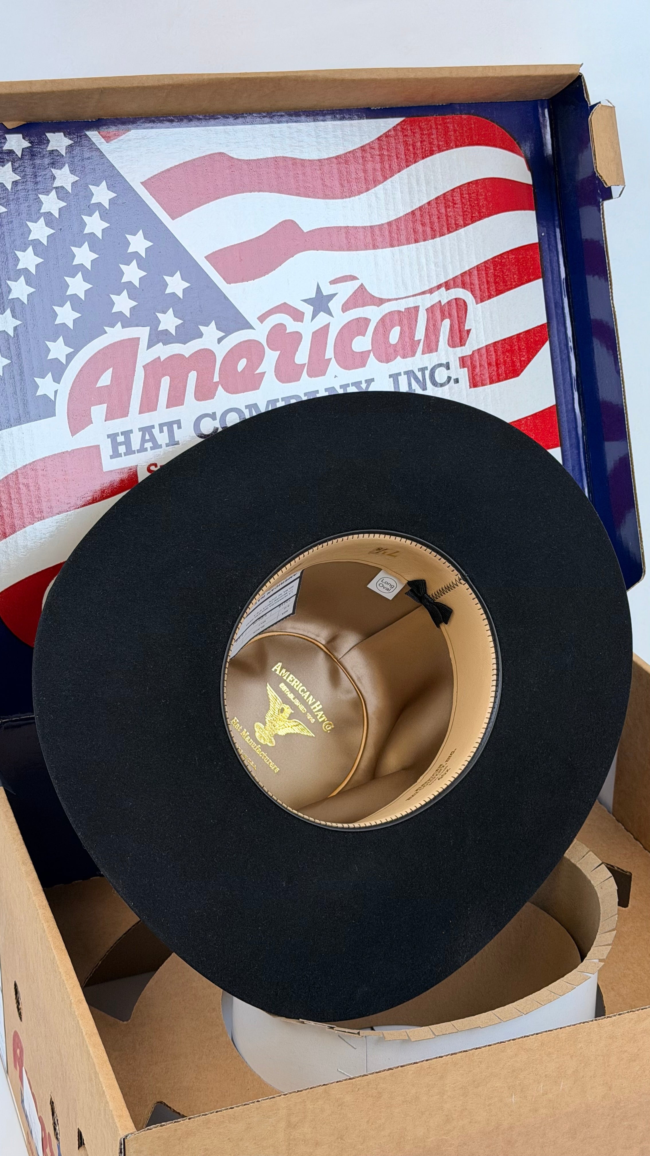 500X American Felt Hat Black