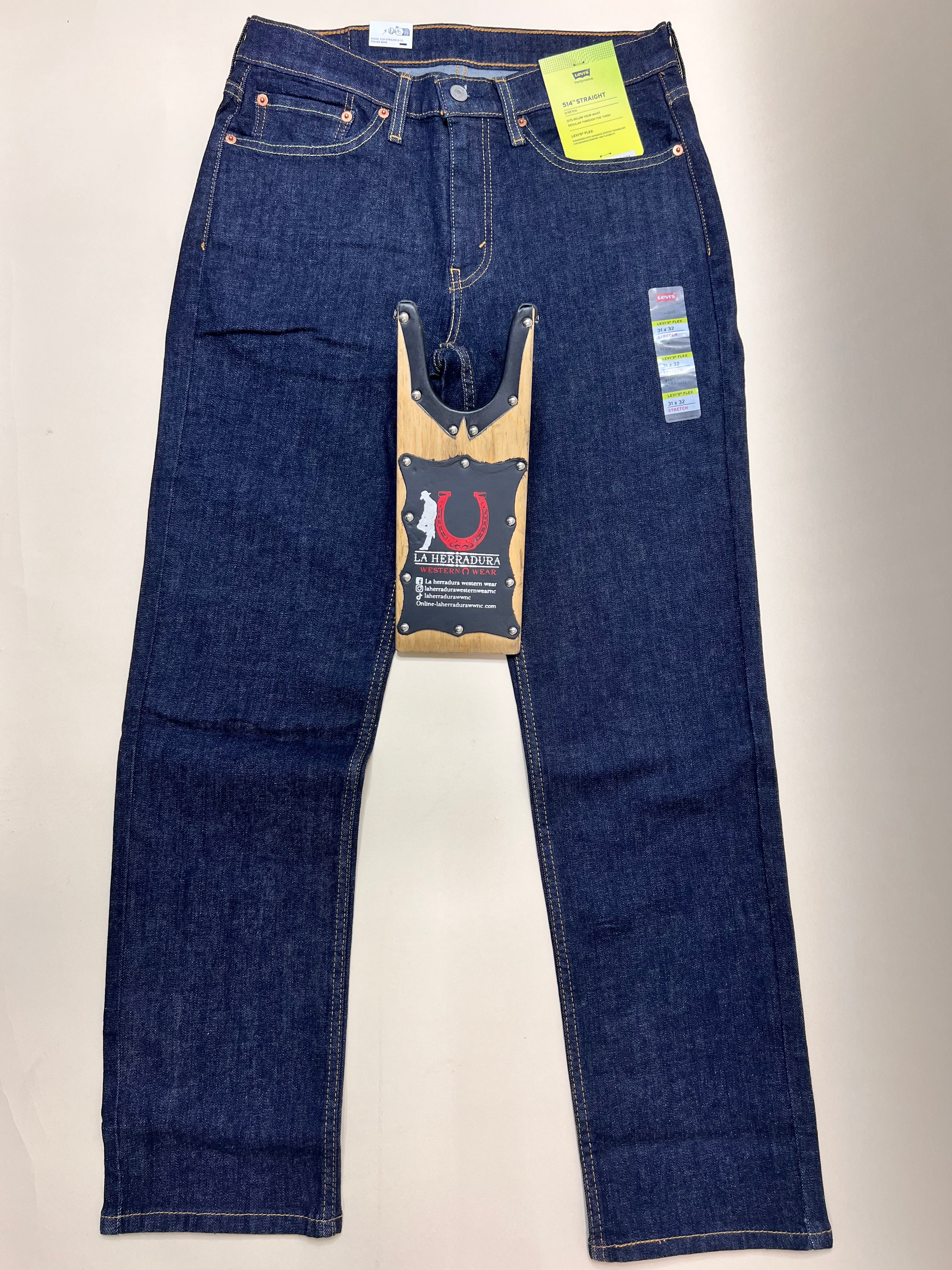 Levi’s Flex 514 Straight Stretch Jean- Denim