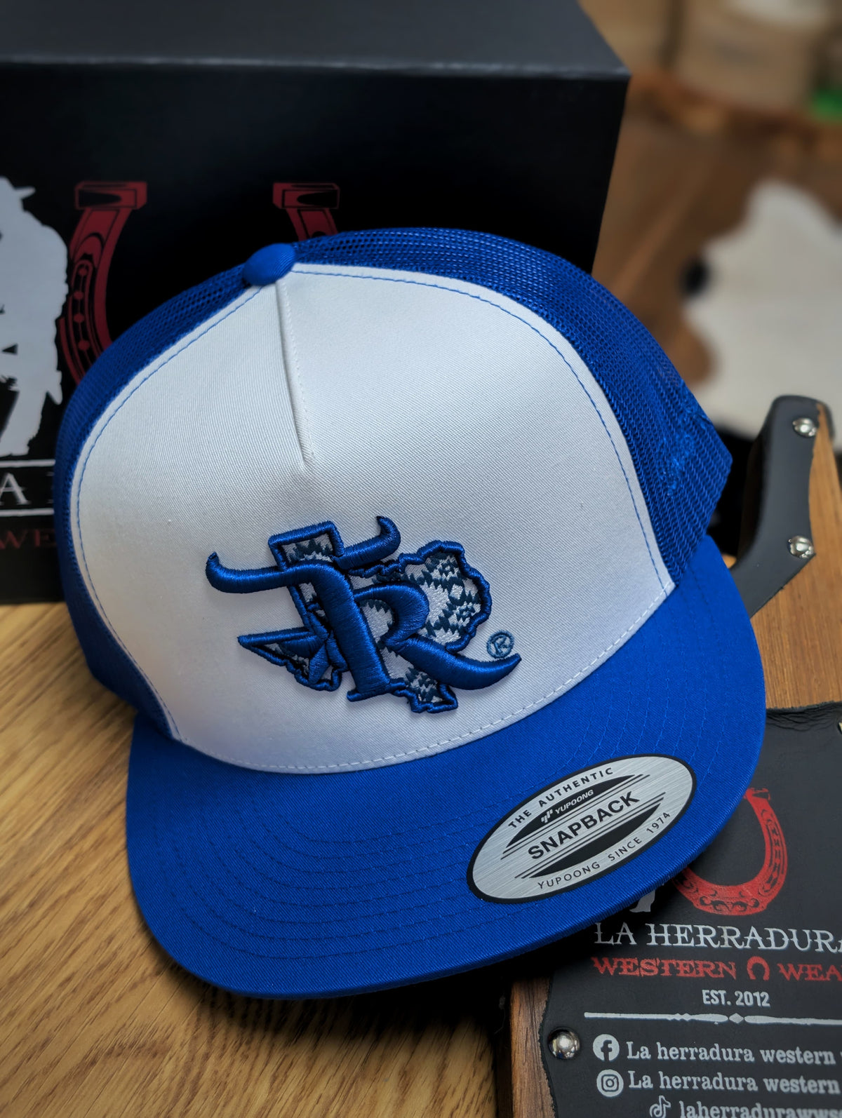 TEXAS RANCH DARK BLUE/WHITE CAP