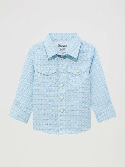 CAMISA MANGA LARGA WRANGLER BODY AZUL CLARO 112374300