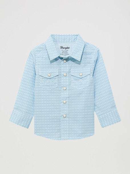 CAMISA MANGA LARGA WRANGLER BODY AZUL CLARO 112374300