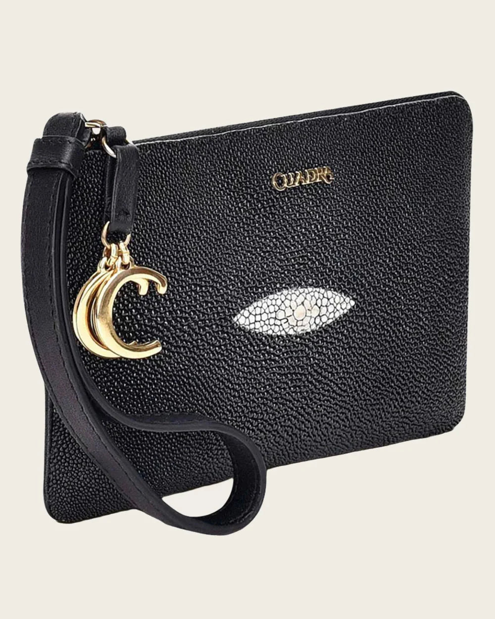 CARTERA CUADRA DAMA MANTARRAYA NEGR LD