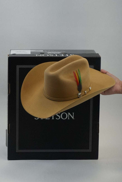 GORRO COWBOY STETSON EL PATRON 30X MIST GREY