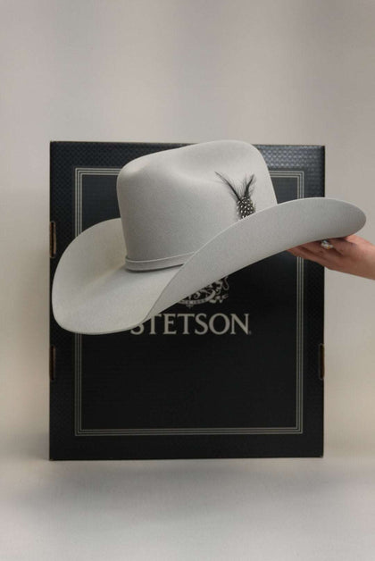 GORRO COWBOY STETSON EL PATRON 30X MIST GREY