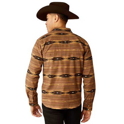 Ariat Hobart Retro Pine Bark Long Sleeve- 3874