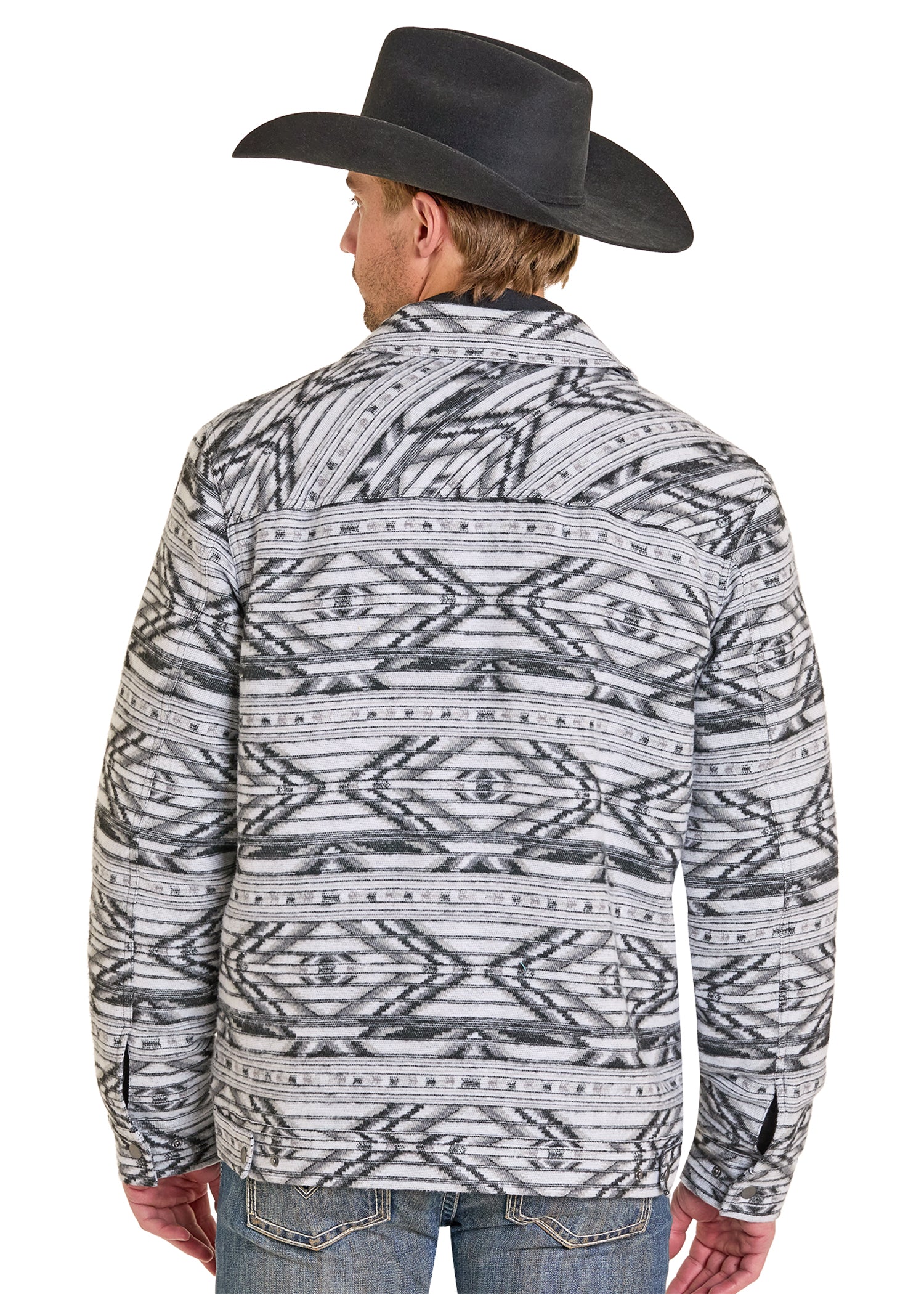 ROCK&ROLL GREY MENS JACKET  RRJ ACQUARD WITH  BERBER LINING BM92C06719