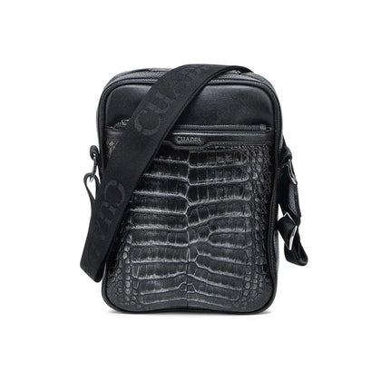 CUADRA MEN FUSCUS BELLY METALLIC NEGRO BAG DU731