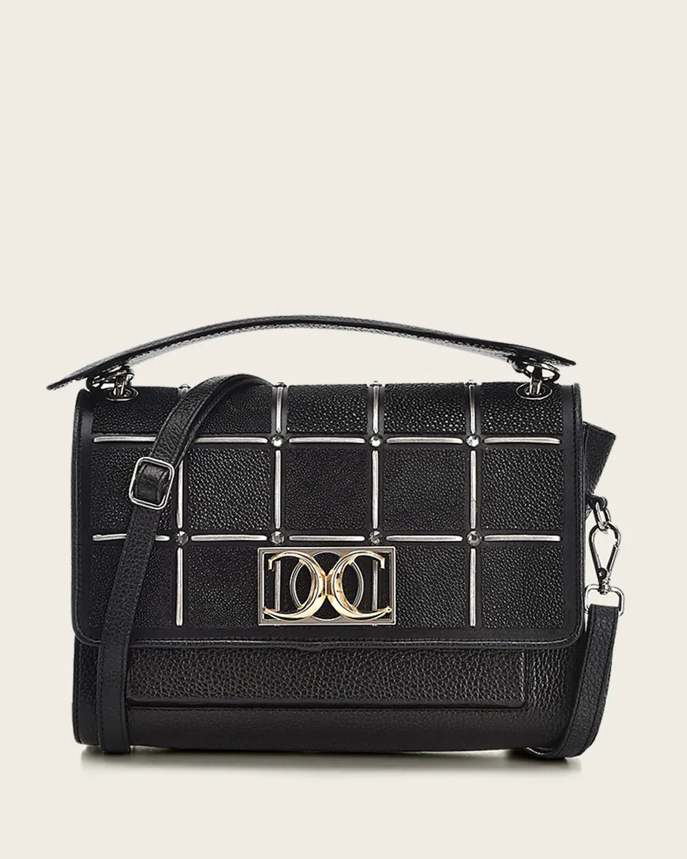 CUADRA BLACK MANTARRAYA SQUARE BAG