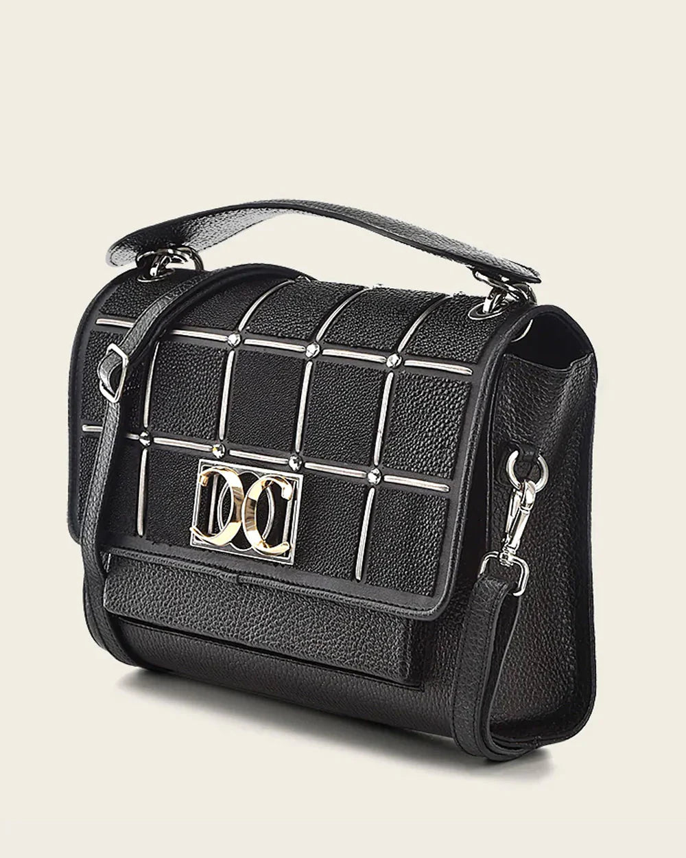 CUADRA BLACK MANTARRAYA SQUARE BAG