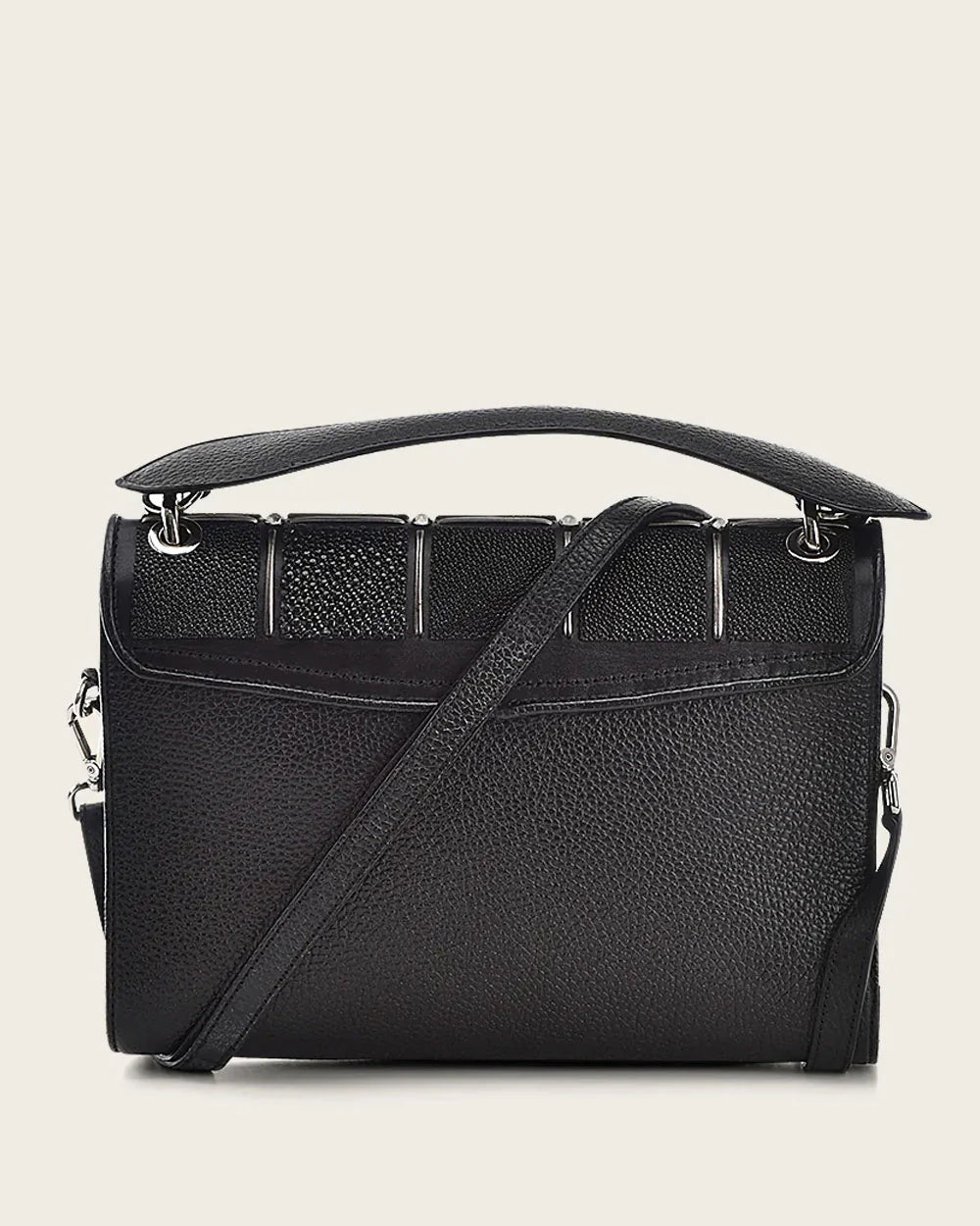 CUADRA BLACK MANTARRAYA SQUARE BAG